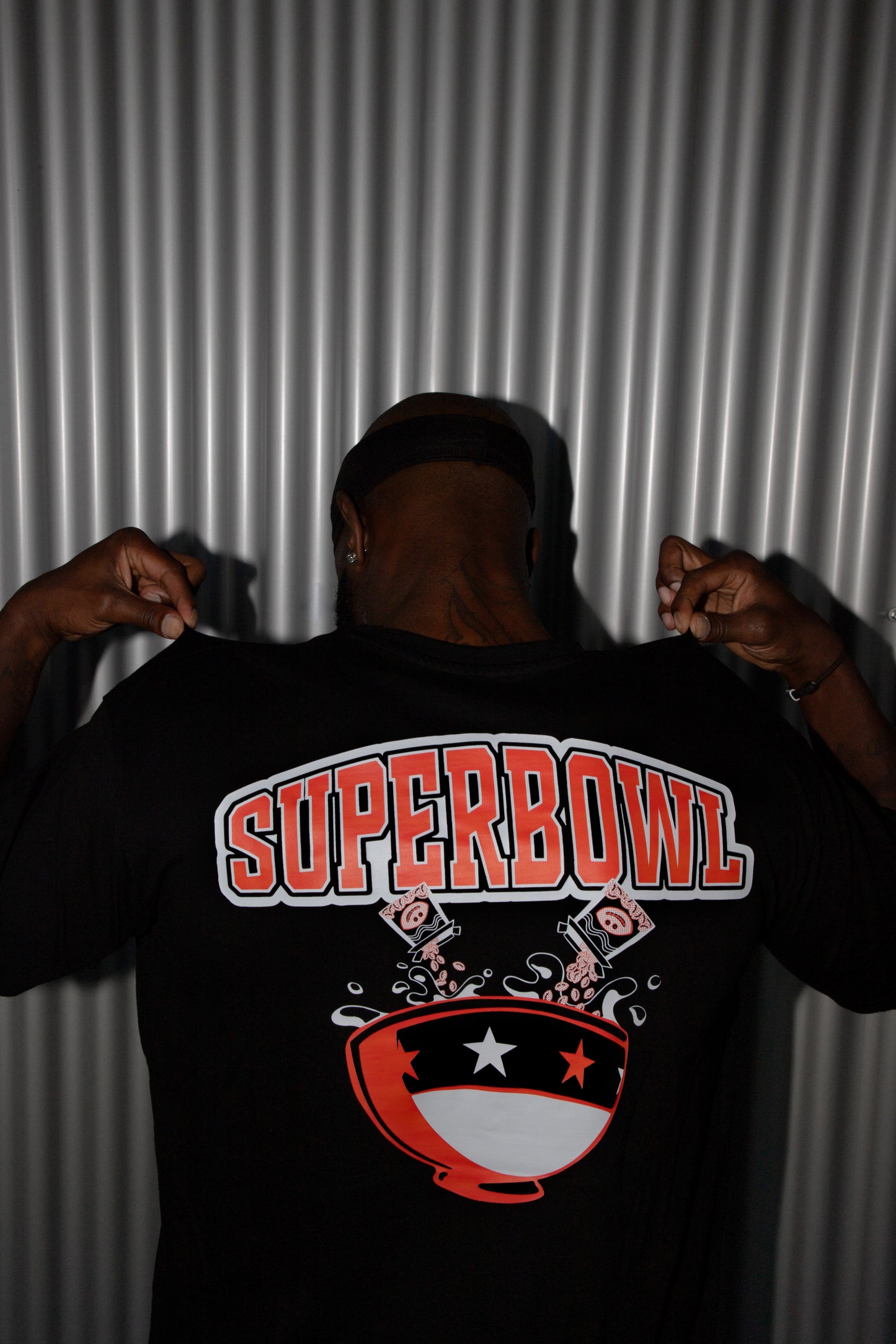 SUPERBOWL Black Tee