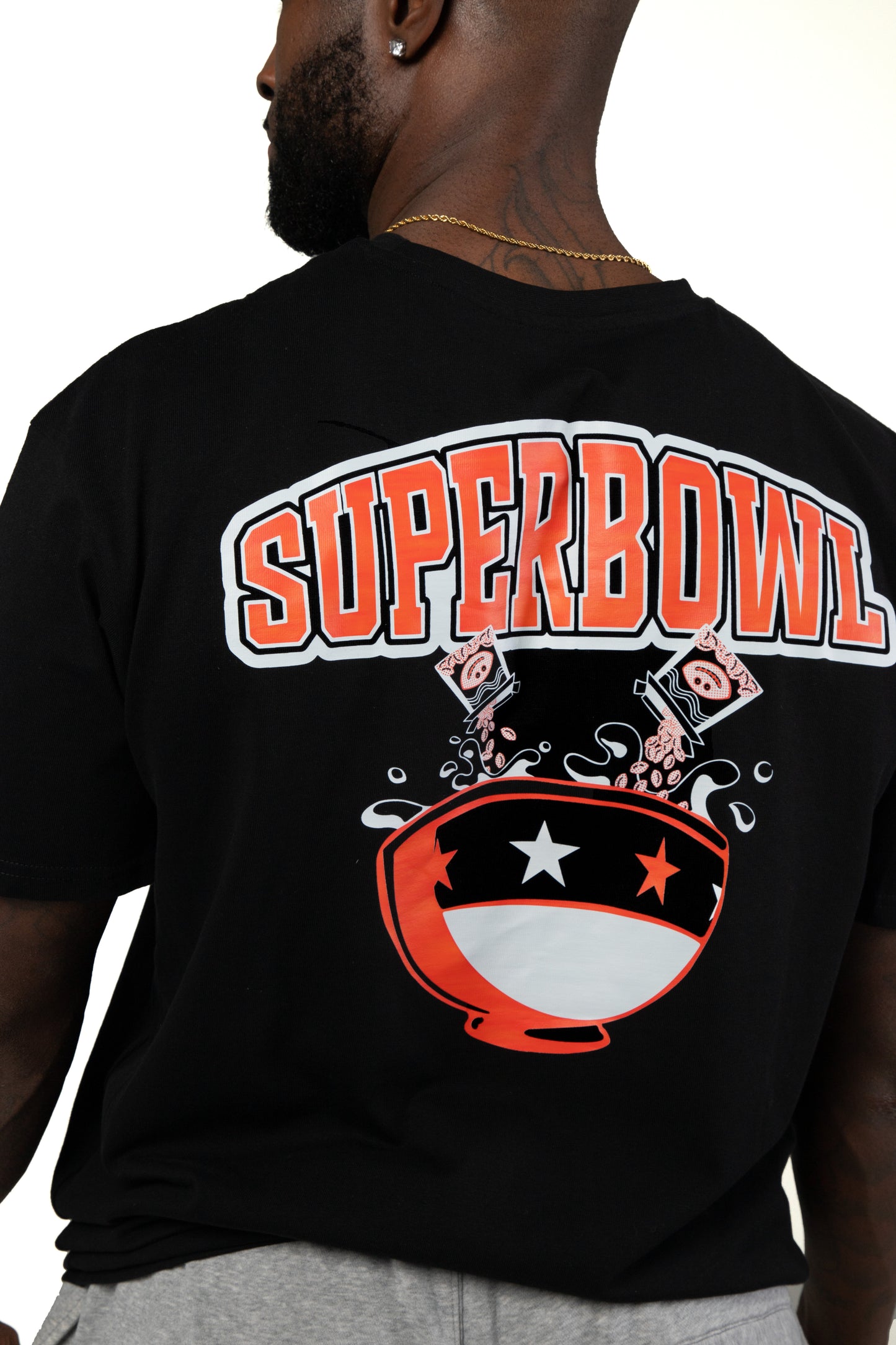 SUPERBOWL Black Tee