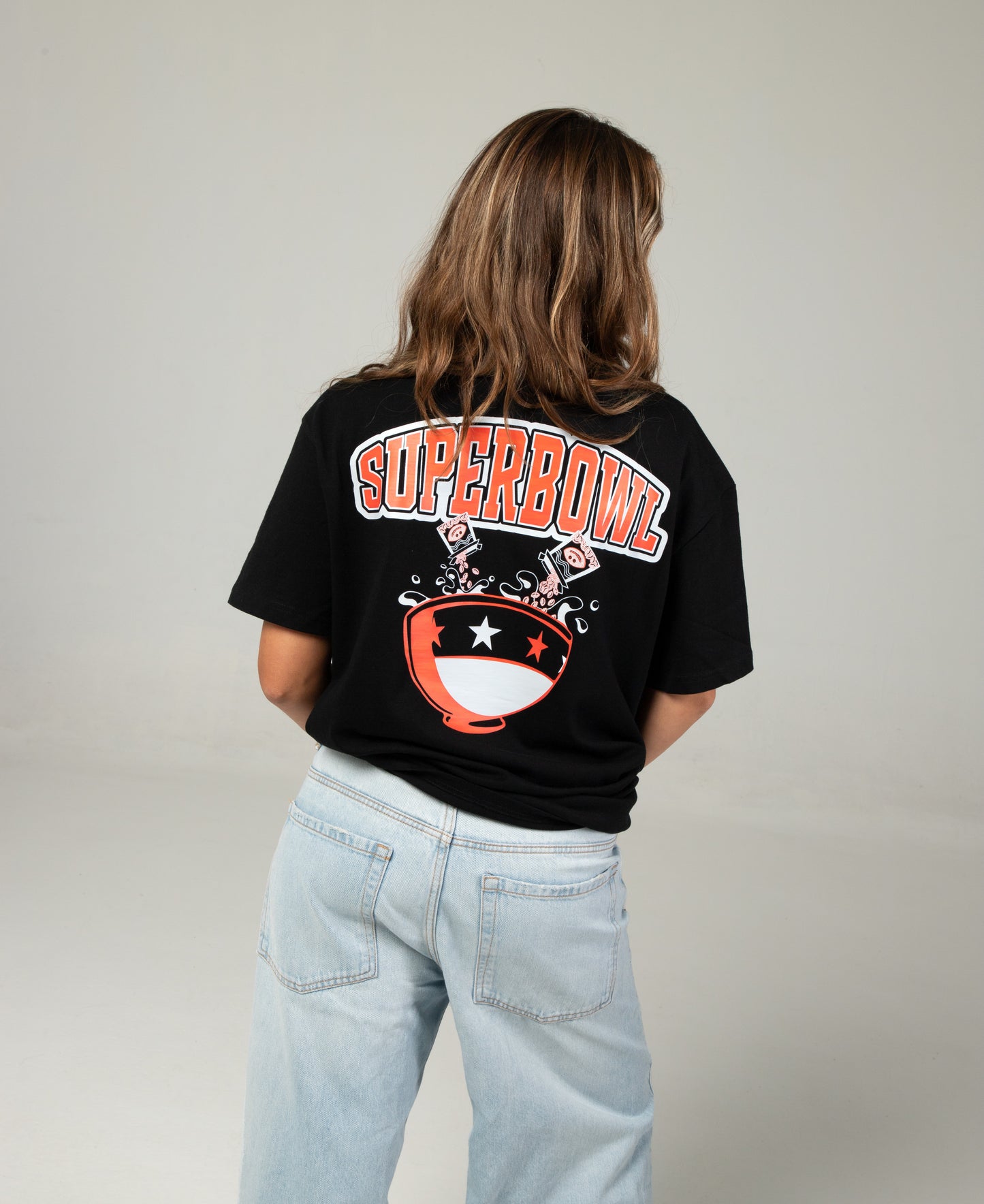 SUPERBOWL Black Tee